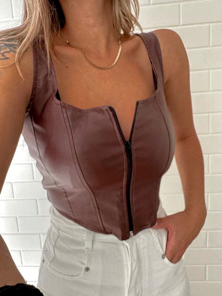Corset engomado
