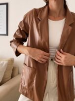 blazer cuore marron1