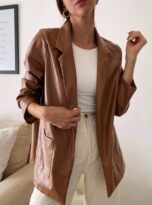 blazer cuore marron2