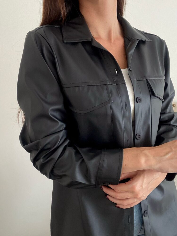 Camisaco cuerina