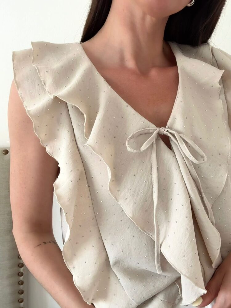 Blusa Malta Strass
