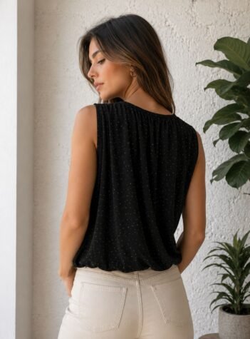 Blusa Olimpo Strass
