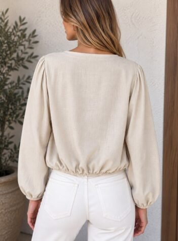 Blusa Celi lino premium