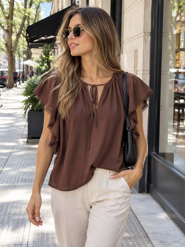 Blusa Naomi Lino Premium
